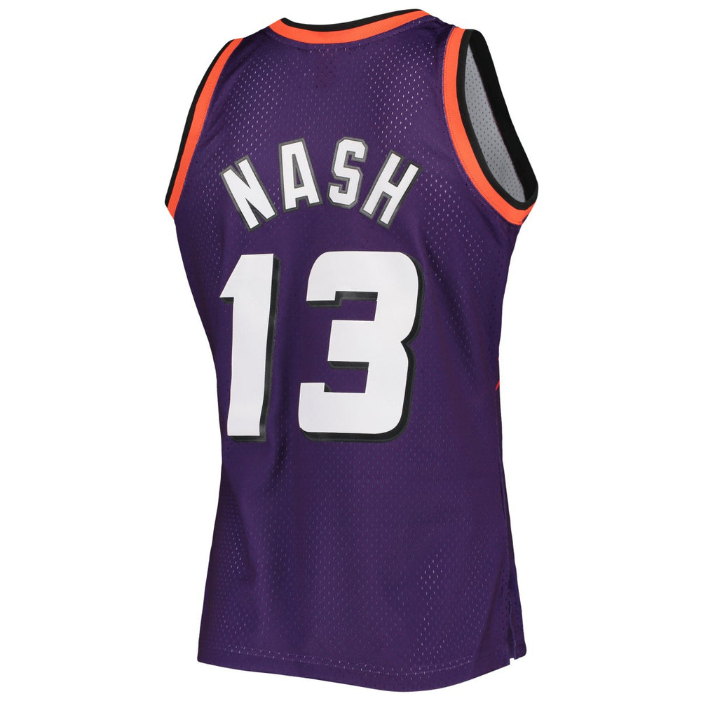 Steve Nash Phoenix Suns 1996/97 Hardwood Classics Swingman Jersey - Purple on sale