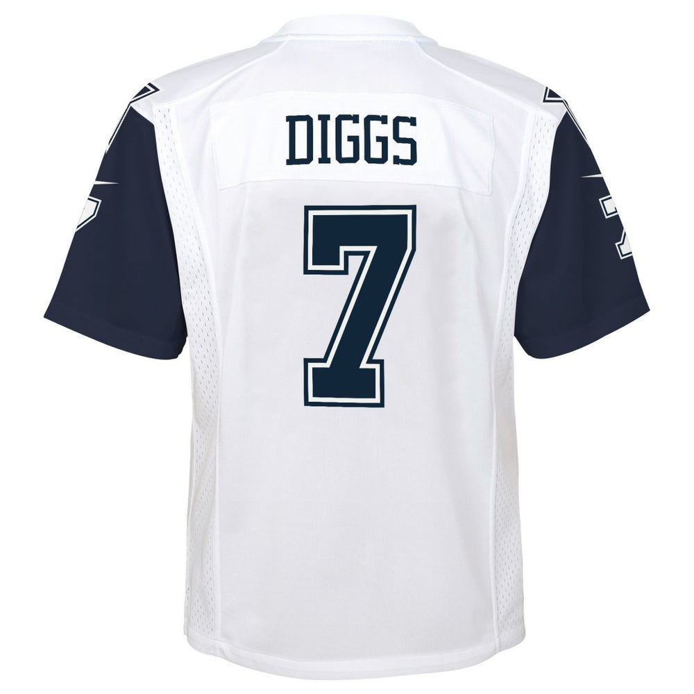 Trevon Diggs Dallas Cowboys Youth Alternate Game Jersey - White for sale
