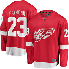 Lucas Raymond Detroit Red Wings Fanatics Home Breakaway Player Jersey - Red Jerseys
