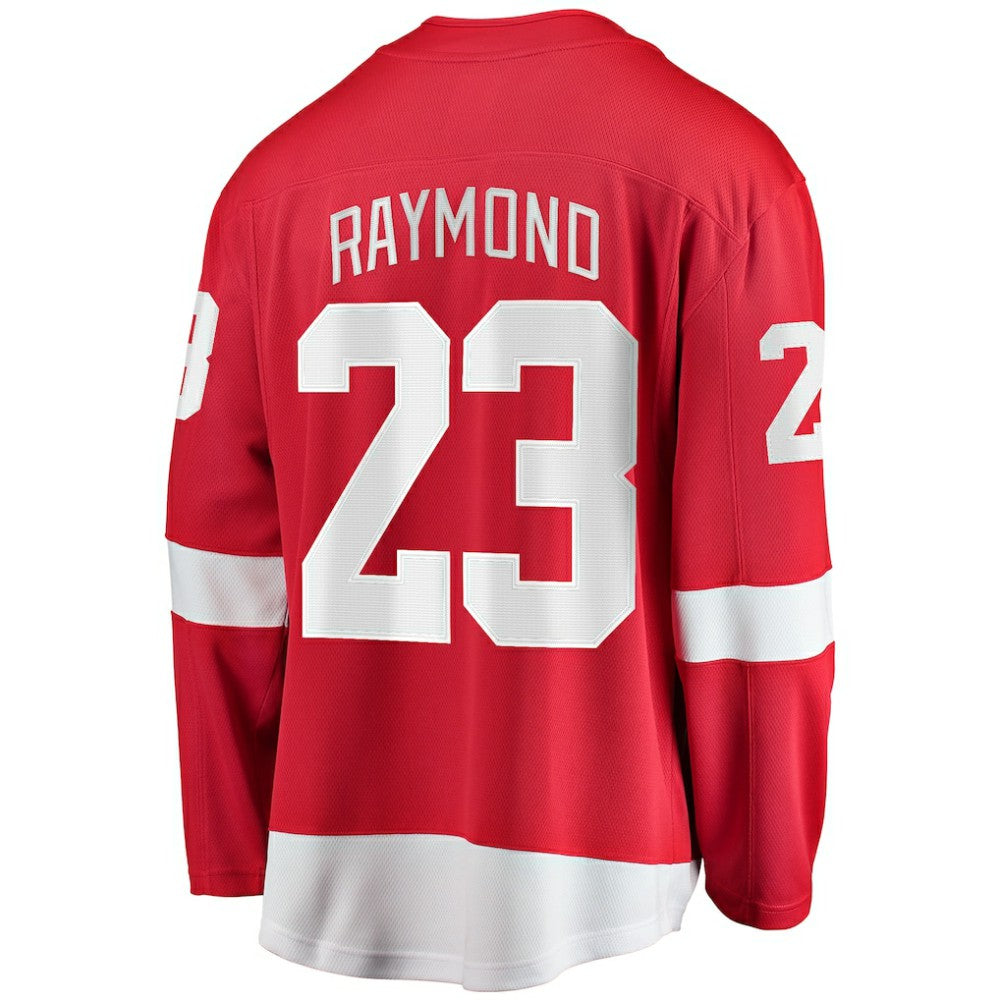Lucas Raymond Detroit Red Wings Fanatics Home Breakaway Player Jersey - Red Jerseys