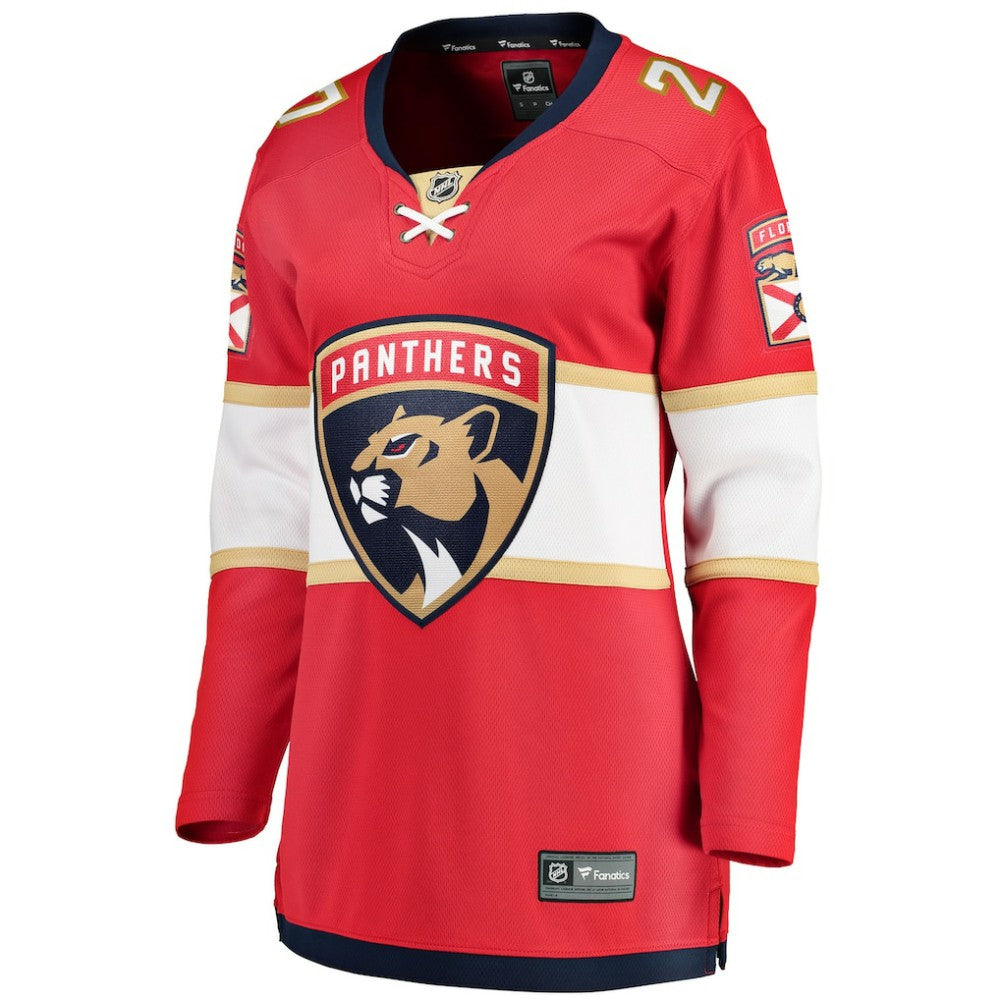 Eetu Luostarinen Florida Panthers Fanatics Women's Home Breakaway Player Jersey - Red Jerseys