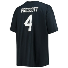 Dak Prescott Dallas Cowboys Big & Tall Player Name & Number T-Shirt - Navy on sale