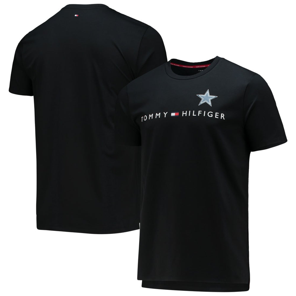 Dallas Cowboys Tommy Hilfiger Graphic T-Shirt - Black discount