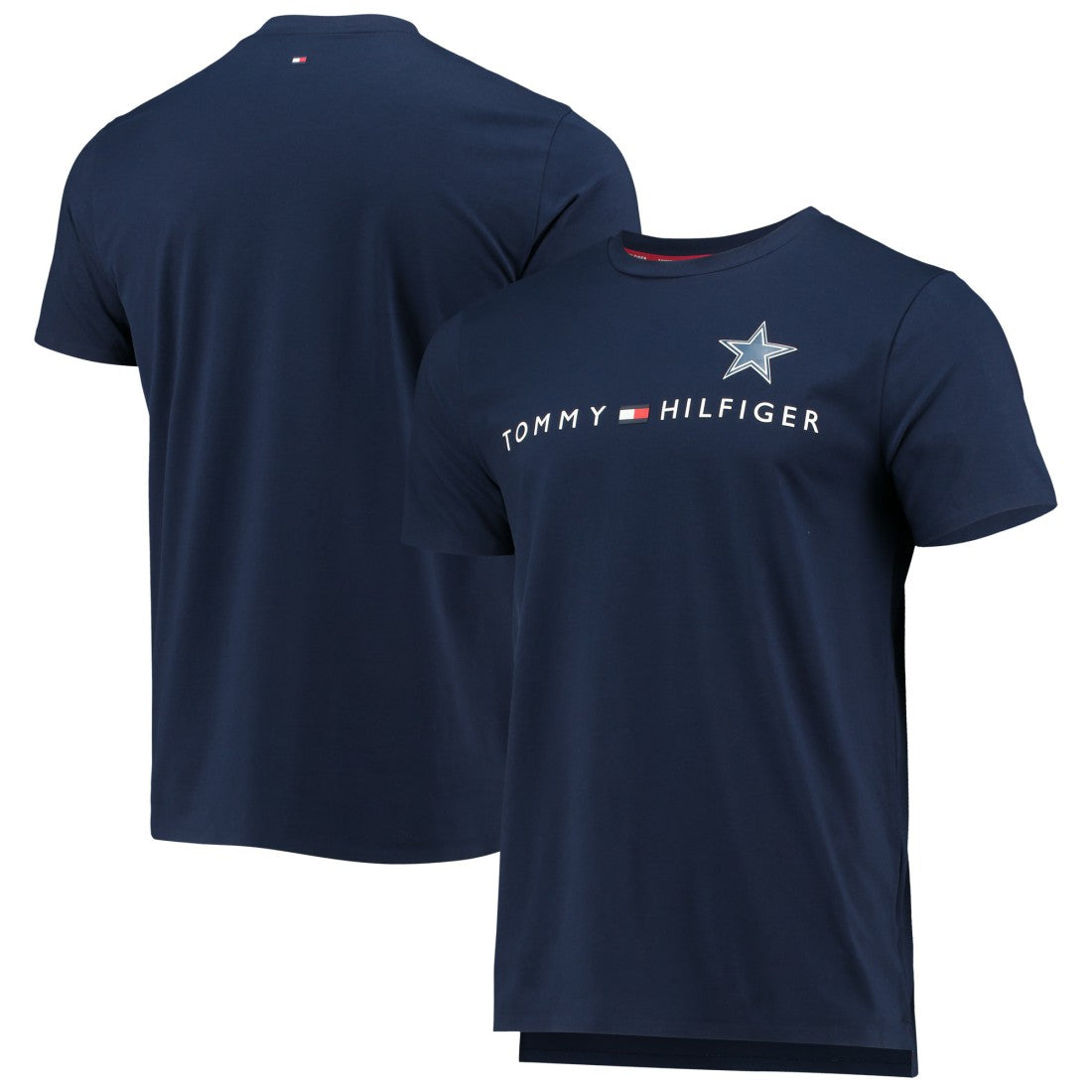 Dallas Cowboys Tommy Hilfiger Graphic T-Shirt - Navy for sale