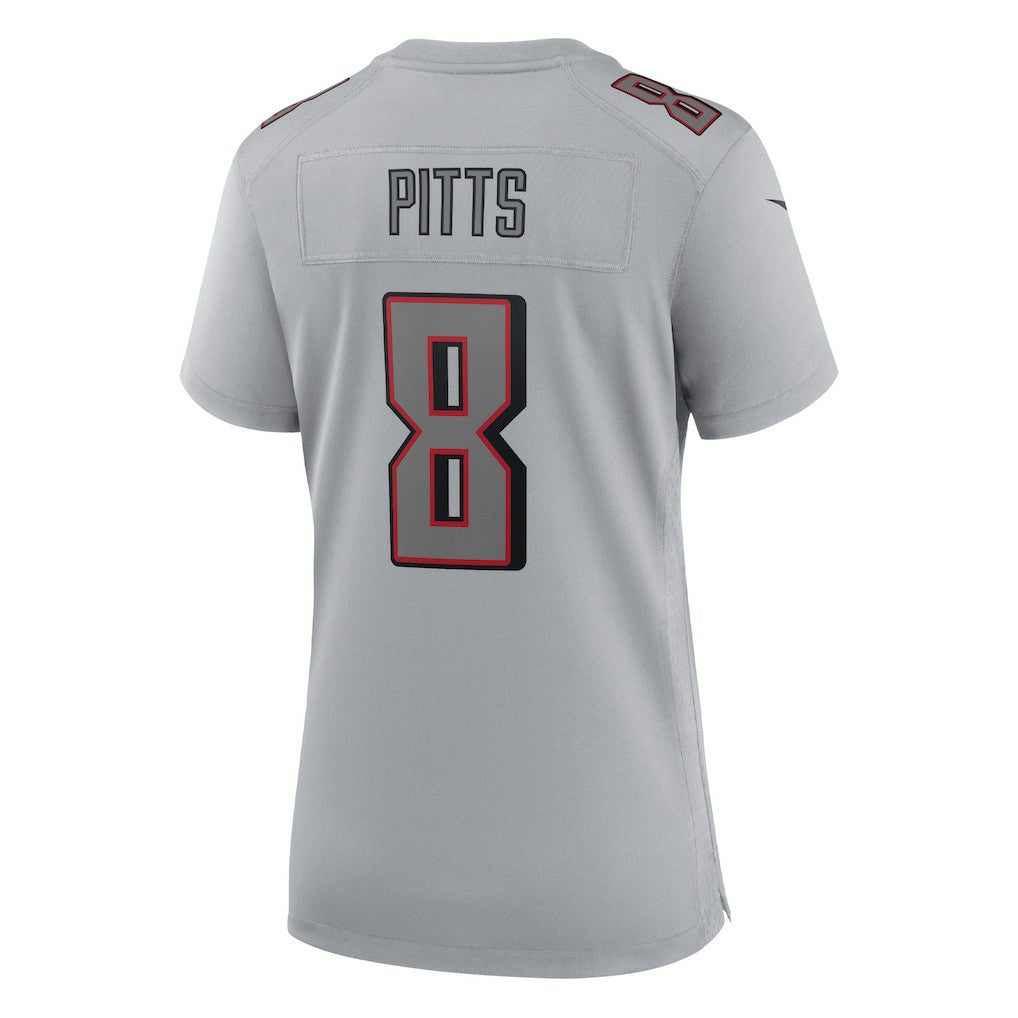 Kyle Pitts Atlanta Falcons Women's Atmosphere Fashion Game Jersey - Gray for sale