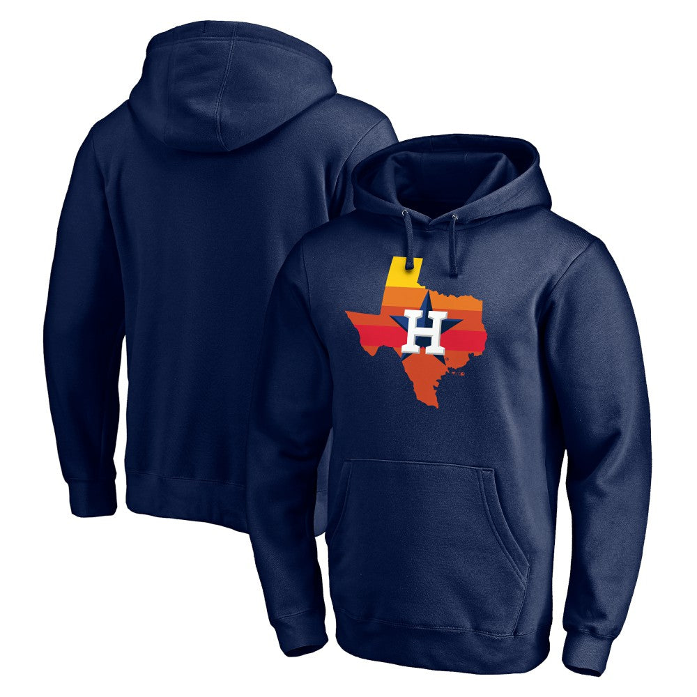 Houston Astros Hometown Collection Texas Sunrise Pullover Hoodie Navy