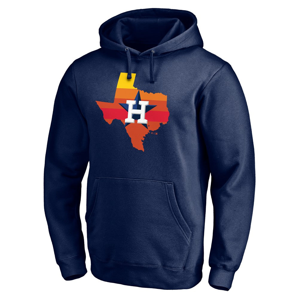 Houston Astros Hometown Collection Texas Sunrise Pullover Hoodie Navy