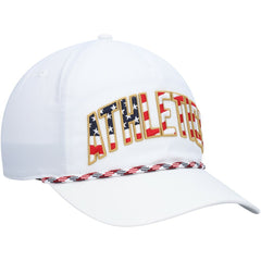 Athletics Flag Flutter Hitch Snapback Hat White
