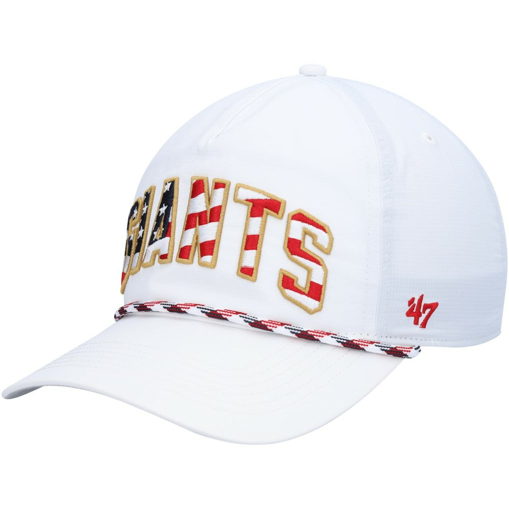 San Francisco Giants Flag Flutter Hitch Snapback Hat White