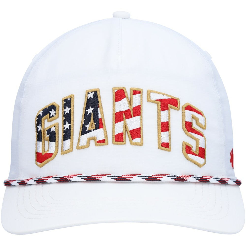 San Francisco Giants Flag Flutter Hitch Snapback Hat White