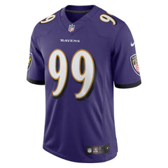 Odafe Oweh Baltimore Ravens Vapor Limited Jersey - Purple outlet