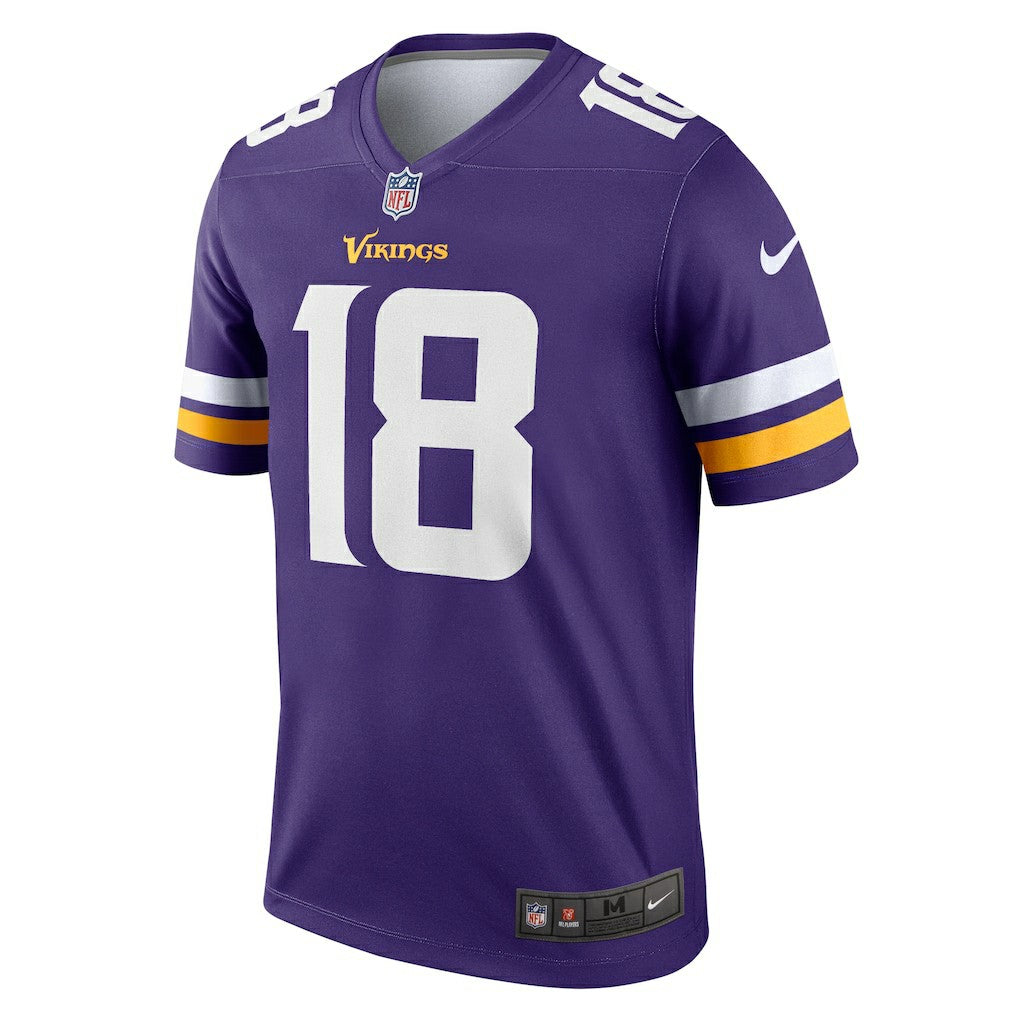 Justin Jefferson Minnesota Vikings Legend Player Performance Top - Purple discount