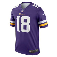 Justin Jefferson Minnesota Vikings Legend Player Performance Top - Purple discount