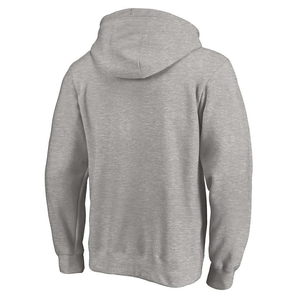 Dallas Cowboys Primary Logo Fitted Pullover Hoodie - Heather Gray on sale