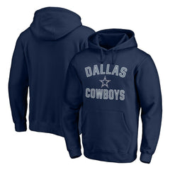 Dallas Cowboys Victory Arch Team Fitted Pullover Hoodie - Navy on sale