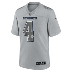 Dak Prescott Dallas Cowboys Atmosphere Fashion Game Jersey - Gray outlet