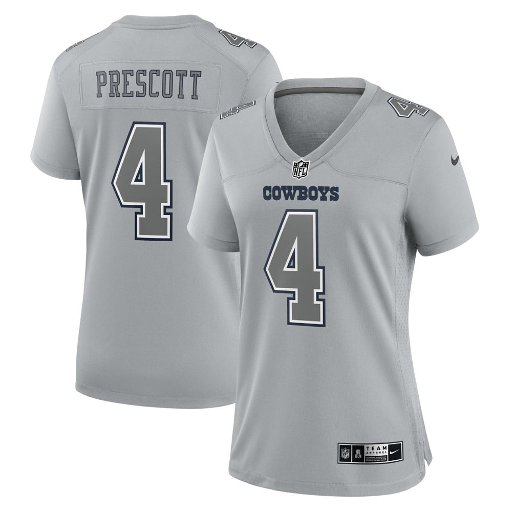 Dak Prescott Dallas Cowboys Women's Atmosphere Fashion Game Jersey - Gray outlet