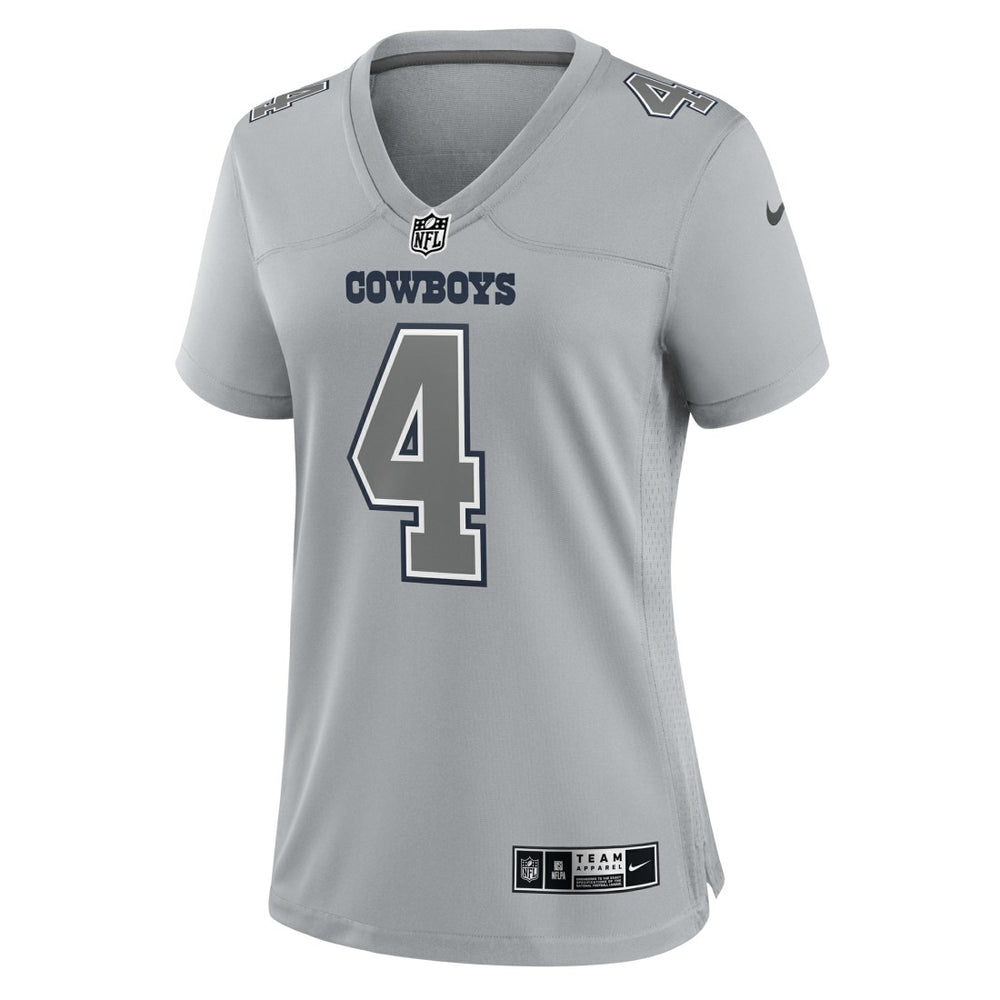 Dak Prescott Dallas Cowboys Women's Atmosphere Fashion Game Jersey - Gray outlet