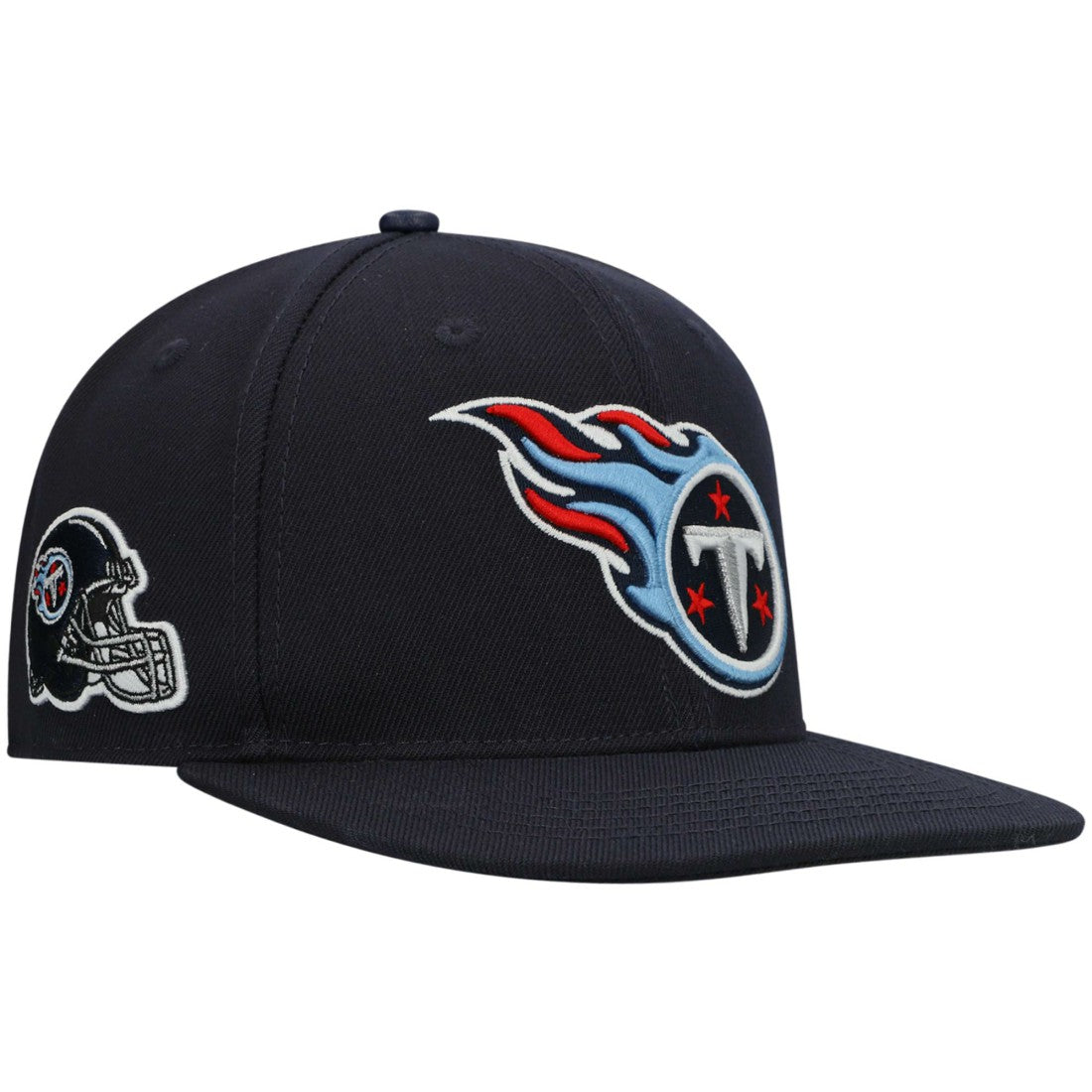 Tennessee Titans Pro Standard Logo II Snapback Hat - Navy discount