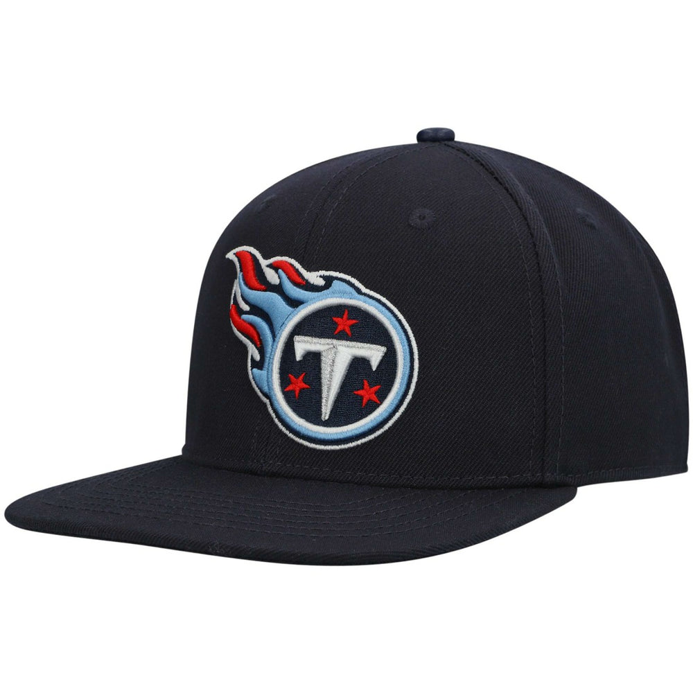 Tennessee Titans Pro Standard Logo II Snapback Hat - Navy discount