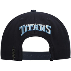 Tennessee Titans Pro Standard Logo II Snapback Hat - Navy discount