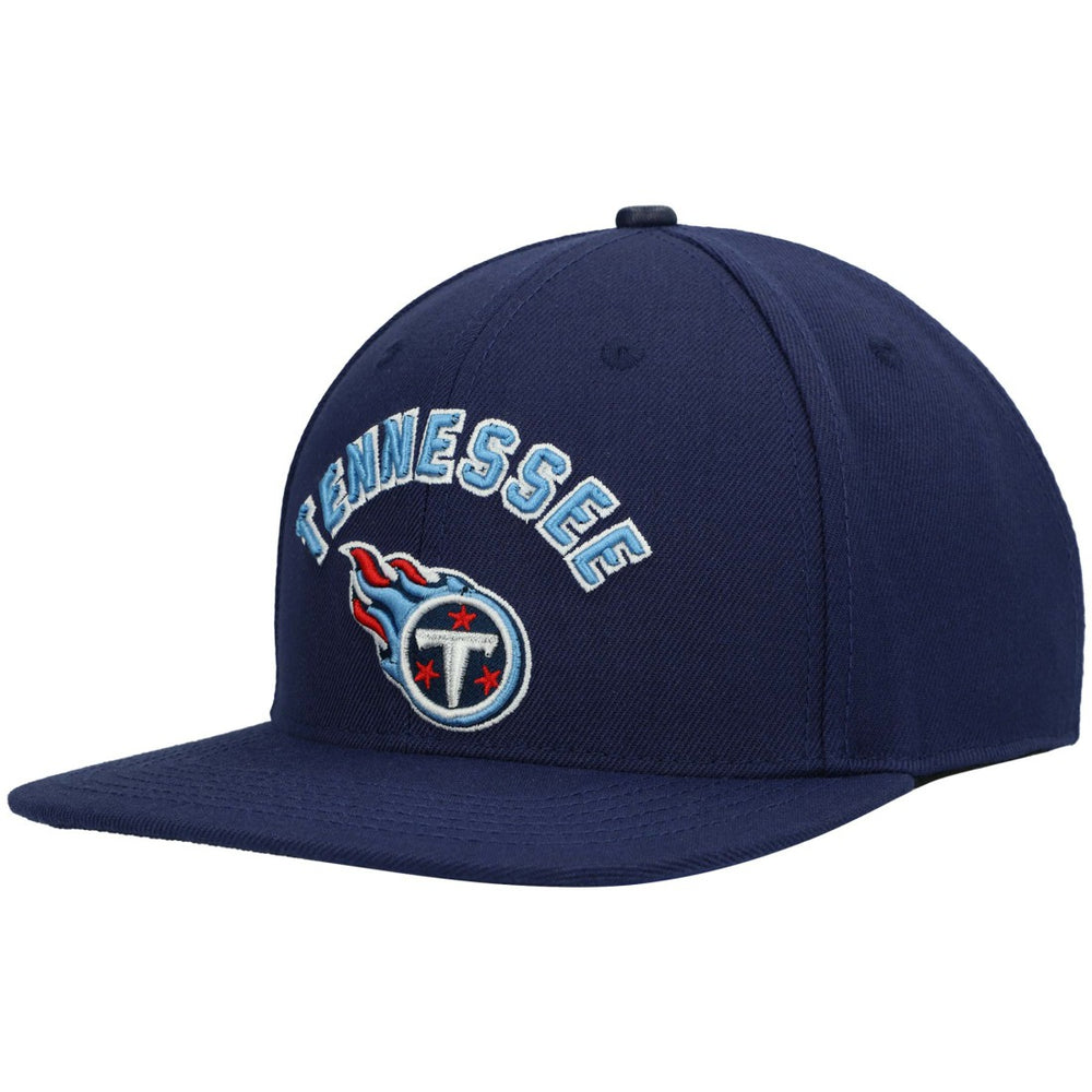 Tennessee Titans Pro Standard Stacked Snapback Hat - Navy sale
