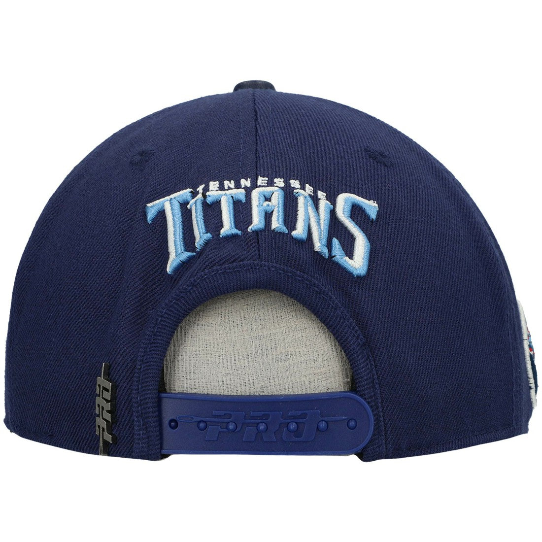 Tennessee Titans Pro Standard Stacked Snapback Hat - Navy sale