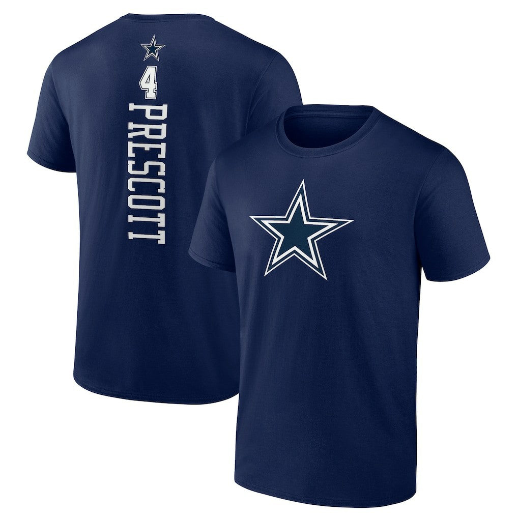Dak Prescott Dallas Cowboys Playmaker T-Shirt - Navy discount