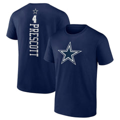 Dak Prescott Dallas Cowboys Playmaker T-Shirt - Navy discount