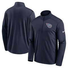 Tennessee Titans Logo Pacer Performance Half-Zip Jacket - Navy online