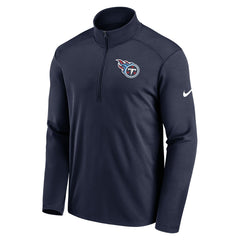 Tennessee Titans Logo Pacer Performance Half-Zip Jacket - Navy online