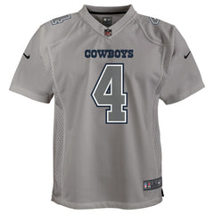 Dak Prescott Dallas Cowboys Youth Atmosphere Game Jersey - Gray cheap