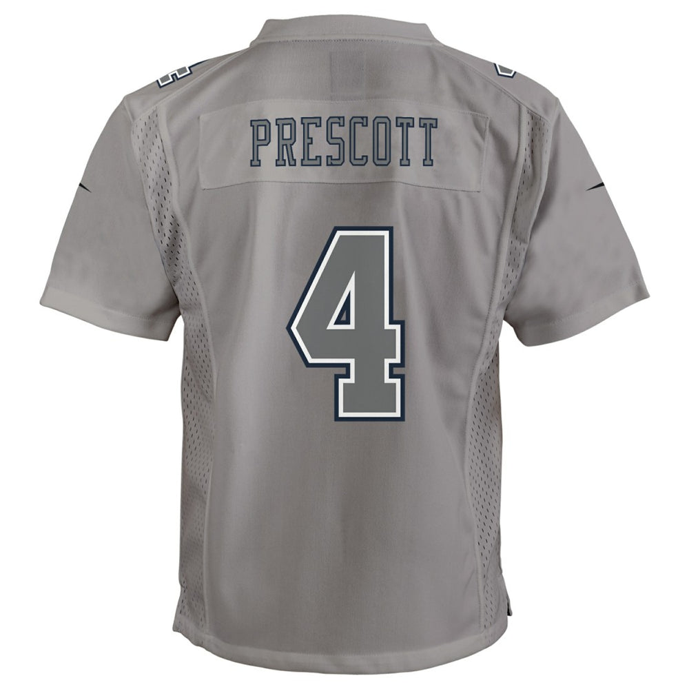 Dak Prescott Dallas Cowboys Youth Atmosphere Game Jersey - Gray cheap