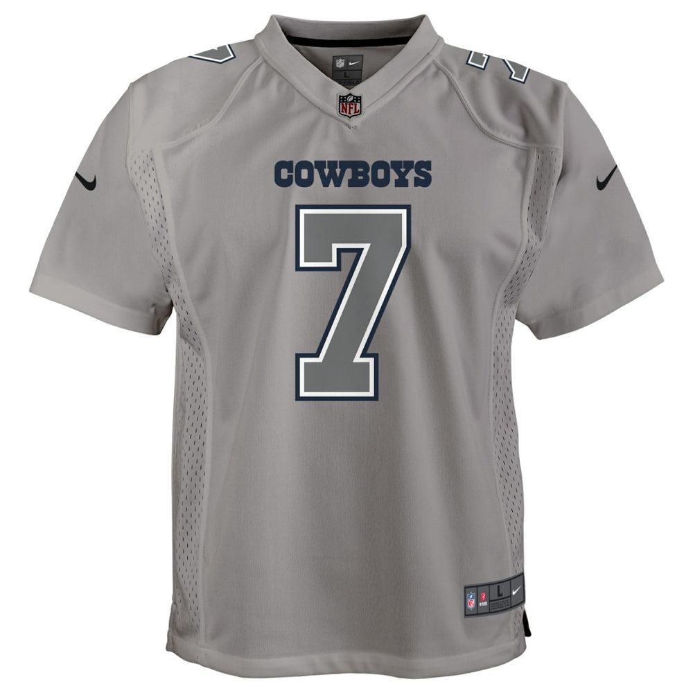 Trevon Diggs Dallas Cowboys Youth Atmosphere Game Jersey - Gray for sale