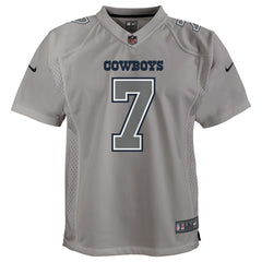 Trevon Diggs Dallas Cowboys Youth Atmosphere Game Jersey - Gray for sale