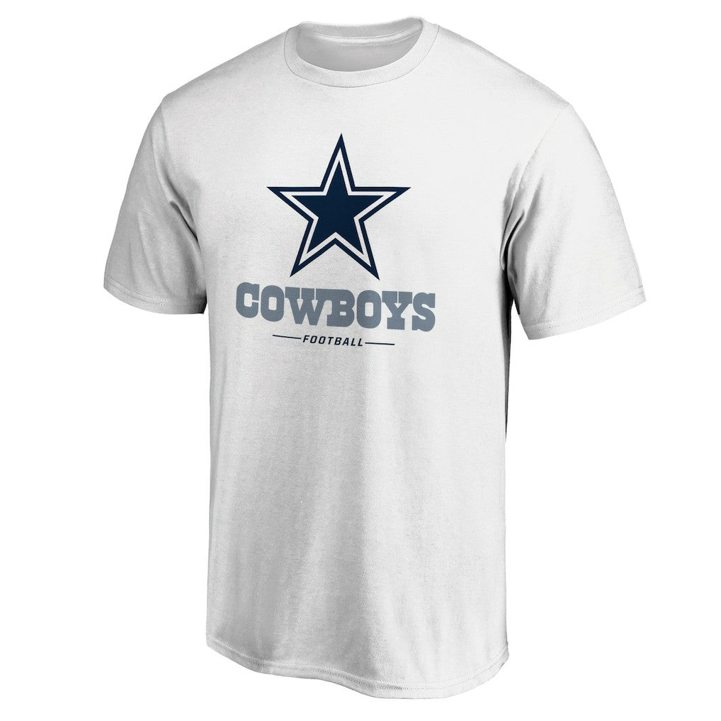 Dallas Cowboys Team Lockup T-Shirt - White online