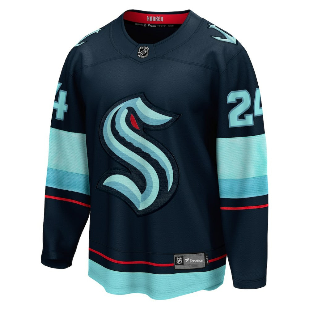 Jamie Oleksiak Seattle Kraken Fanatics Home Breakaway Player Jersey - Deep Sea Blue Jerseys