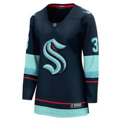 Will Borgen Seattle Kraken Fanatics Women's Home Breakaway Player Jersey - Deep Sea Blue Jerseys