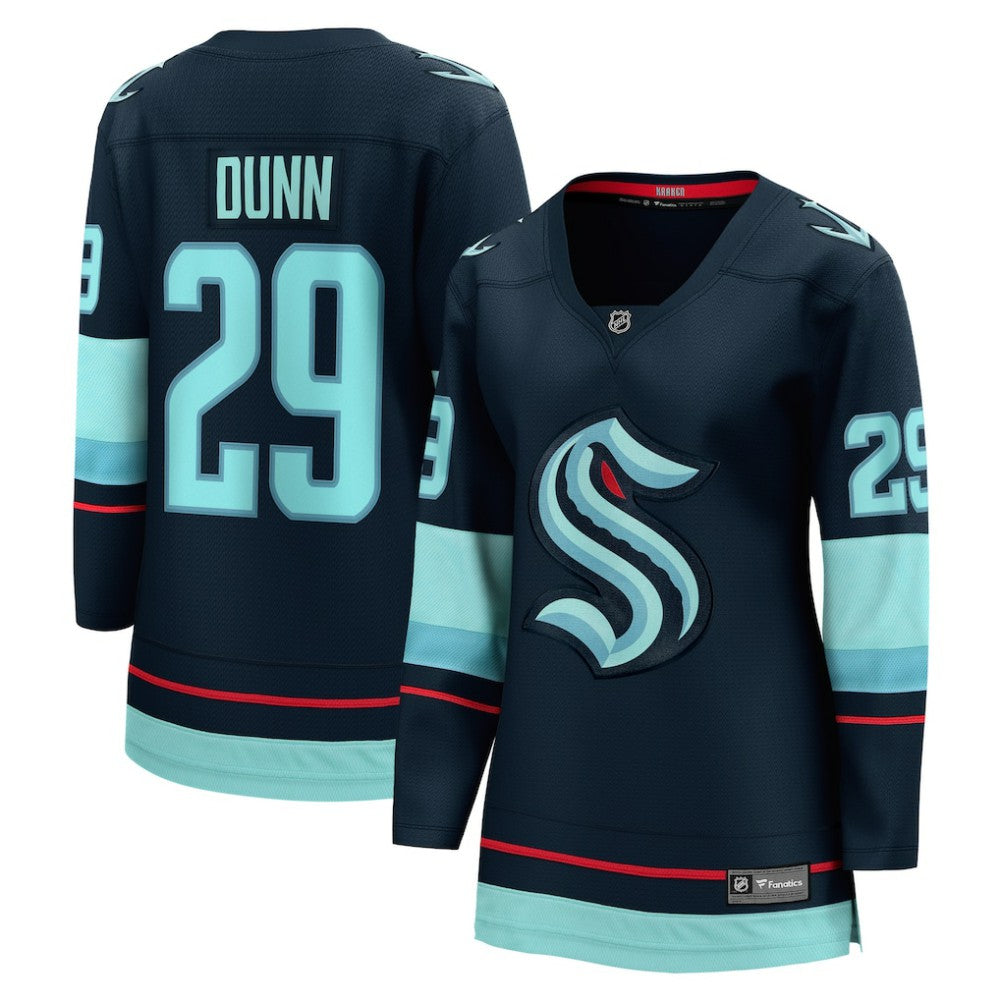 Vince Dunn Seattle Kraken Fanatics Women's Home Breakaway Player Jersey - Deep Sea Blue Jerseys