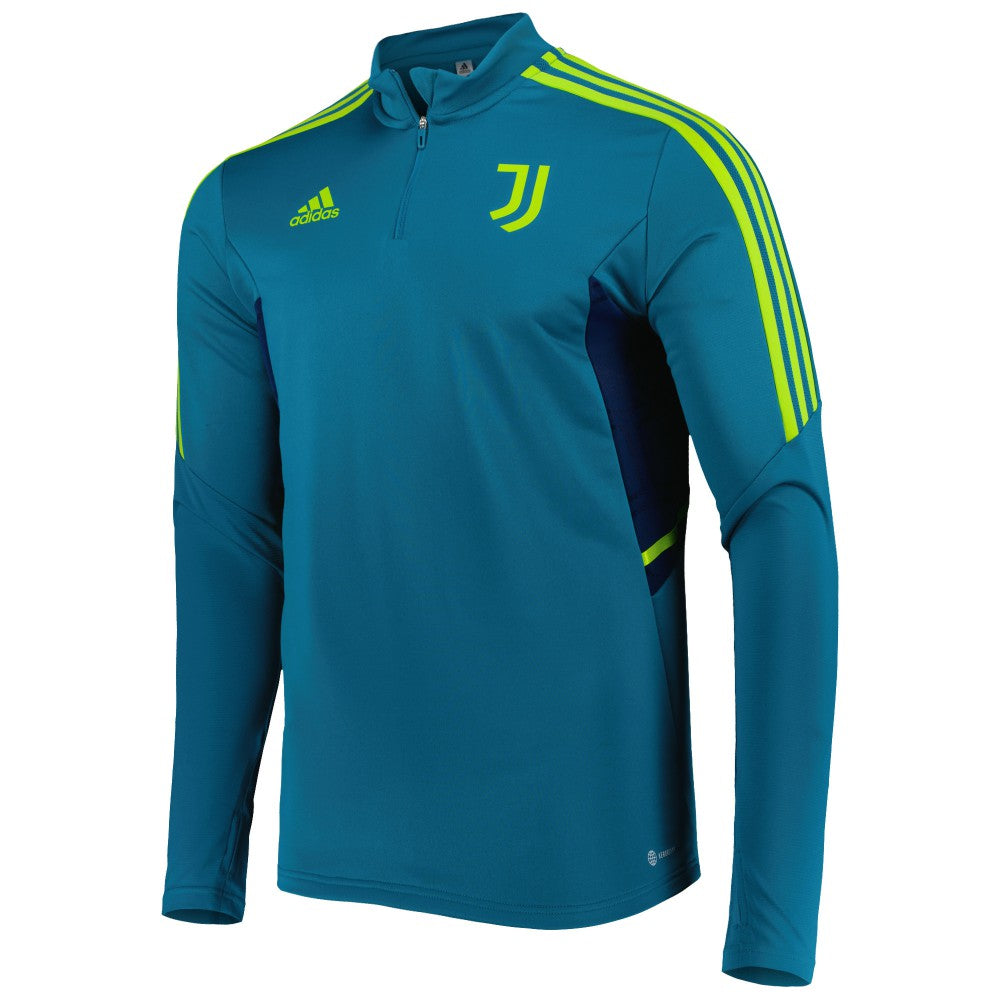 Juventus Team Training AEROREADY Quarter-Zip Top - Teal on sale