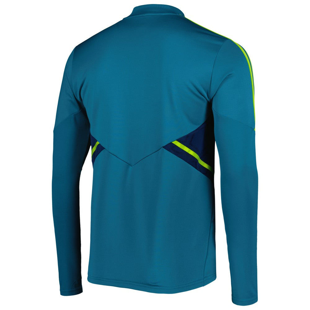 Juventus Team Training AEROREADY Quarter-Zip Top - Teal on sale