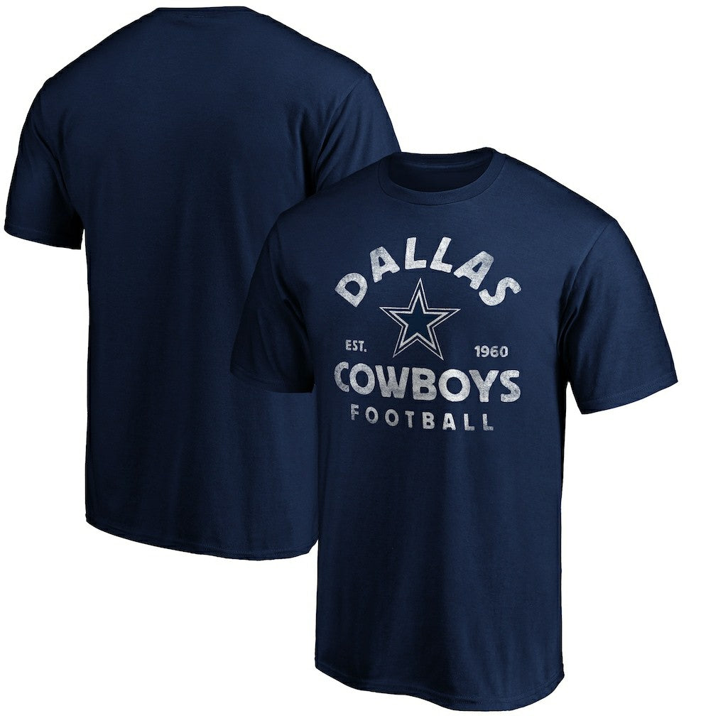Dallas Cowboys Vintage Arch T-Shirt - Navy cheap