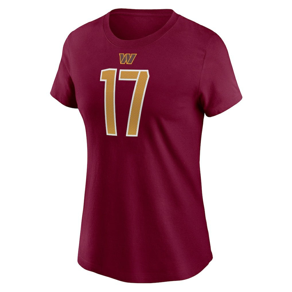 Terry McLaurin Washington Commanders Women's Player Name & Number T-Shirt - Burgundy for sale