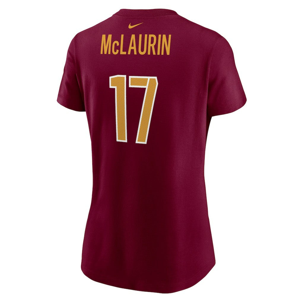 Terry McLaurin Washington Commanders Women's Player Name & Number T-Shirt - Burgundy for sale