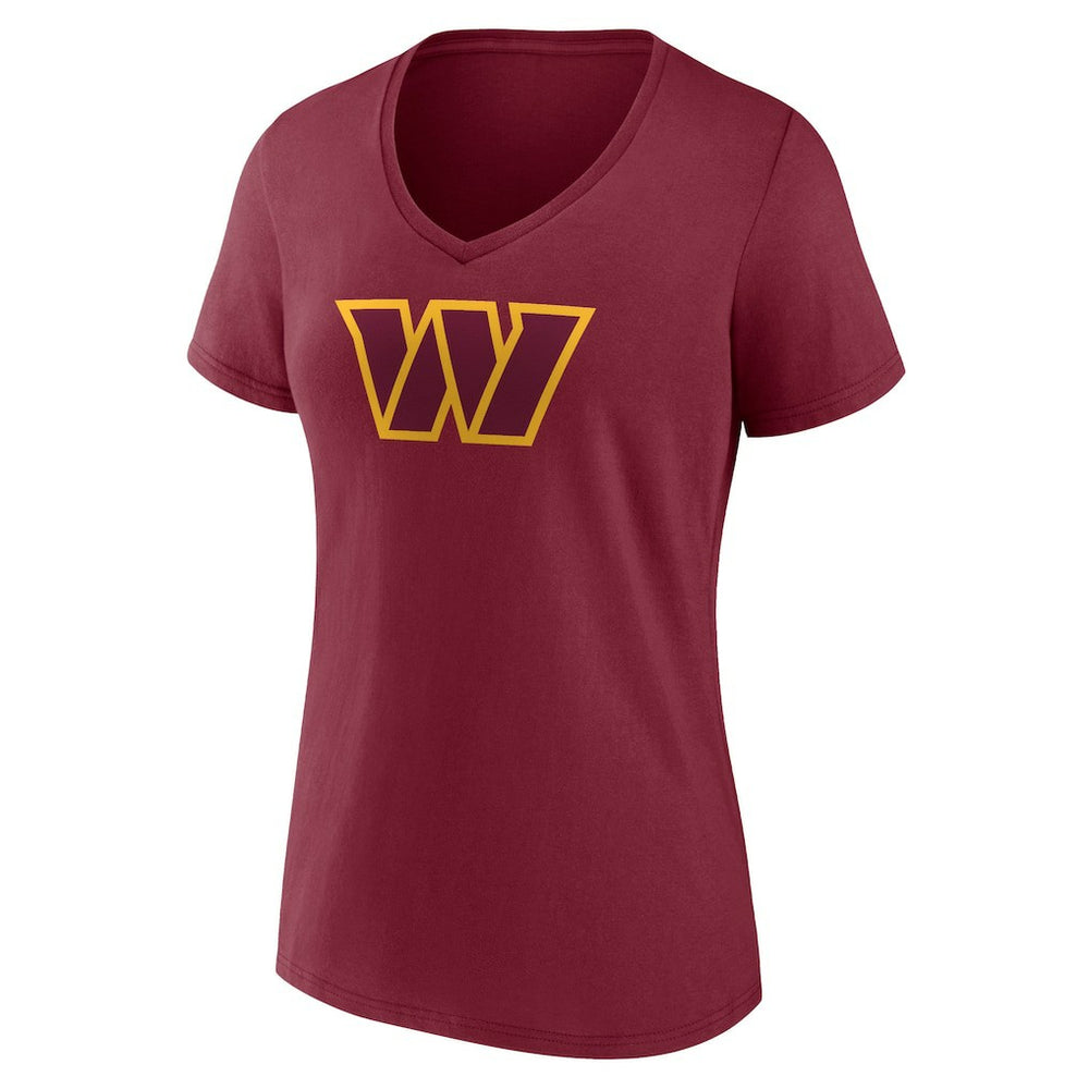 Terry McLaurin Washington Commanders Women's Player Icon Name & Number V-Neck T-Shirt - Burgundy on sale