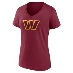 Terry McLaurin Washington Commanders Women's Player Icon Name & Number V-Neck T-Shirt - Burgundy on sale
