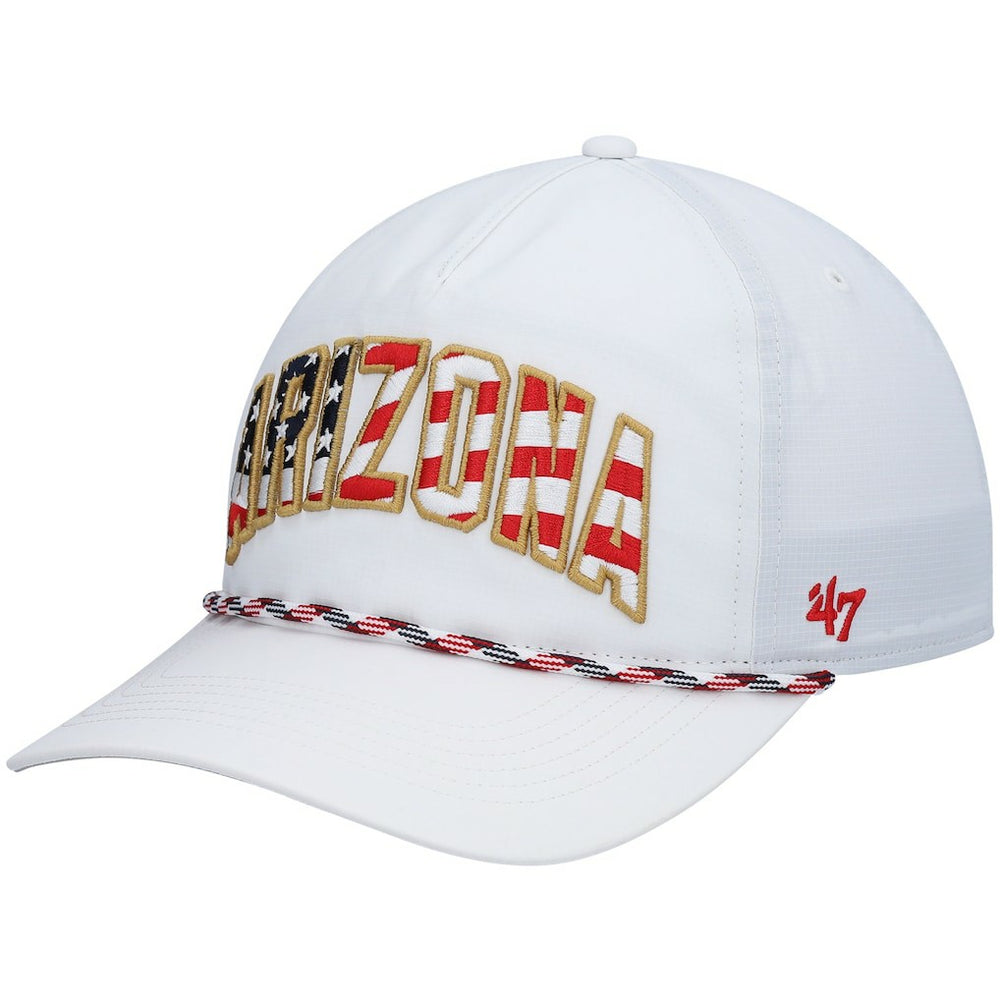 Arizona Cardinals '47 Hitch Stars and Stripes Trucker Adjustable Hat - White outlet