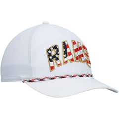 Los Angeles Rams '47 Hitch Stars and Stripes Trucker Adjustable Hat - White online