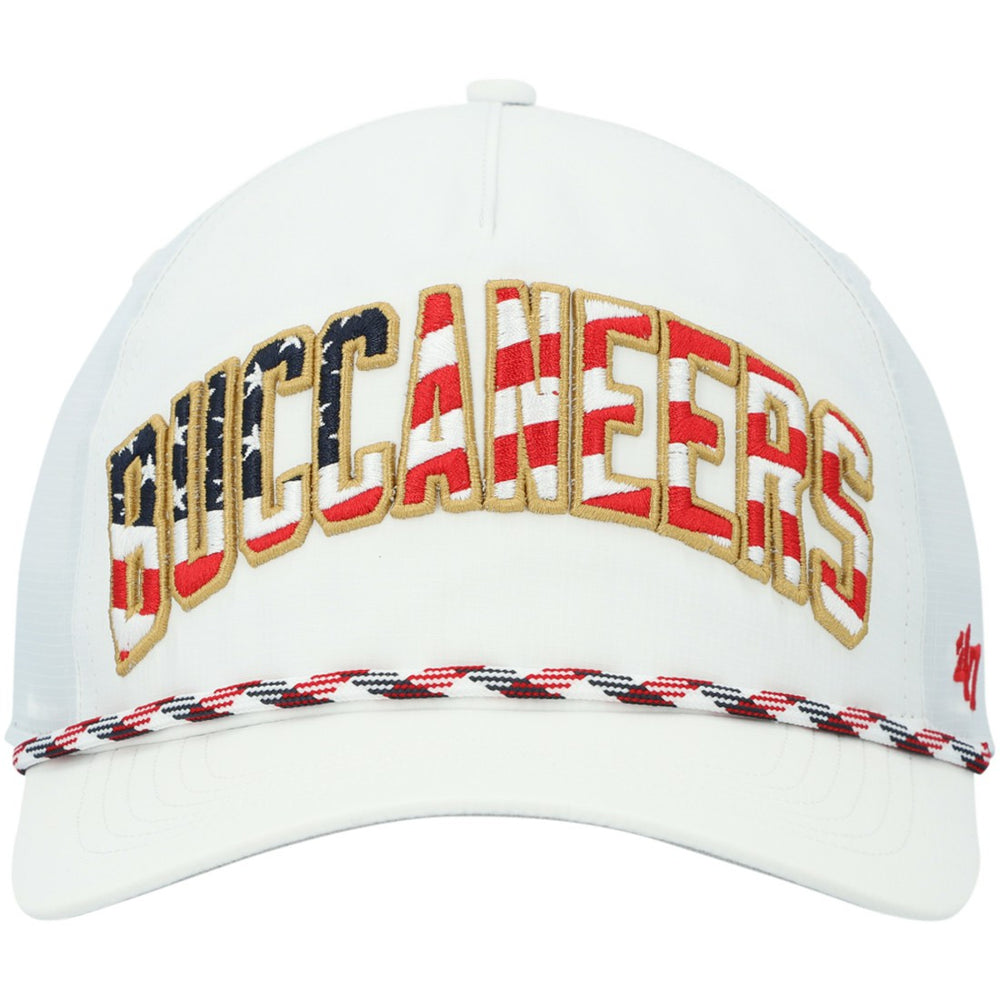 Tampa Bay Buccaneers '47 Hitch Stars and Stripes Trucker Adjustable Hat - White discount