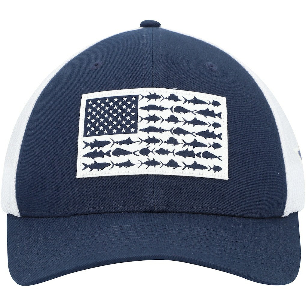 Dallas Cowboys Mesh Fish Flag Flex Hat - Navy/White on sale